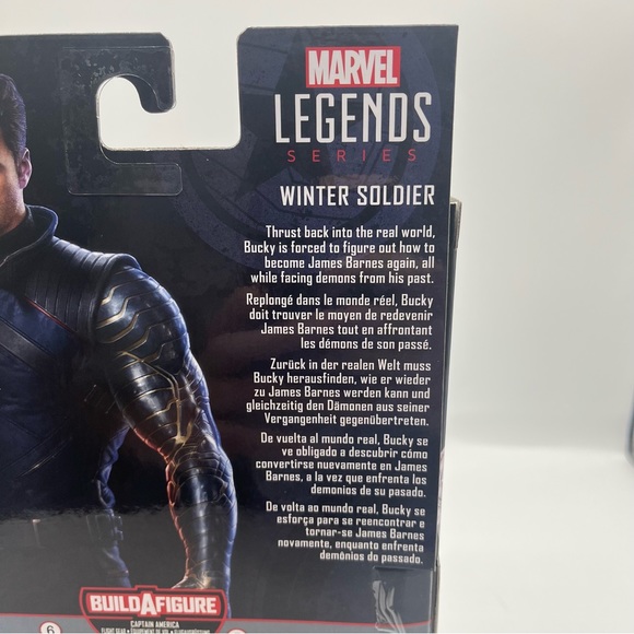 Marvel Legends Series - The Falcon & Winter Soldier: Winter Soldier Figure w/BAF - Picture 6 of 12